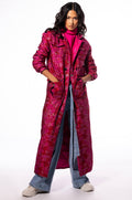 WARM IT UP JACQUARD TRENCH WITH QUILTED LINING