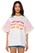 OVERSIZED GRAPHIC PRINT TSHIRT