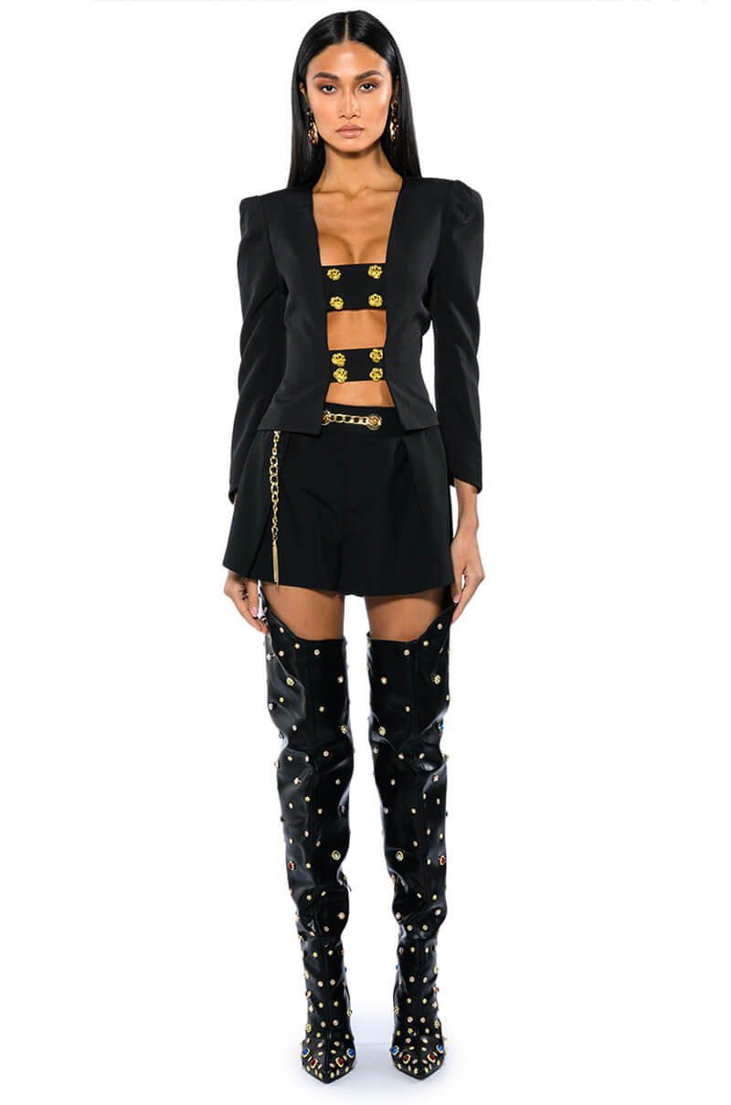 FLORENCE STRUCTURED BLOUSE