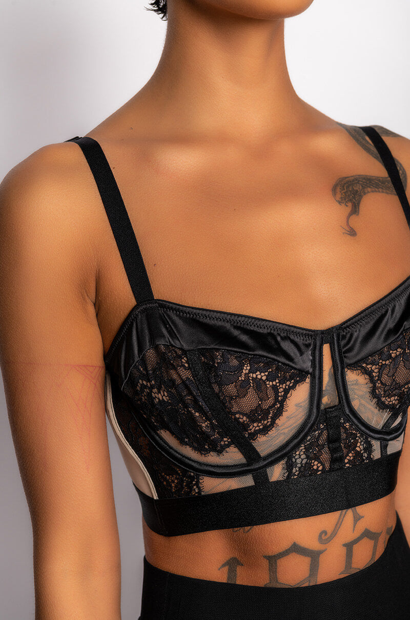 WHATS POPPIN LACE BRA
