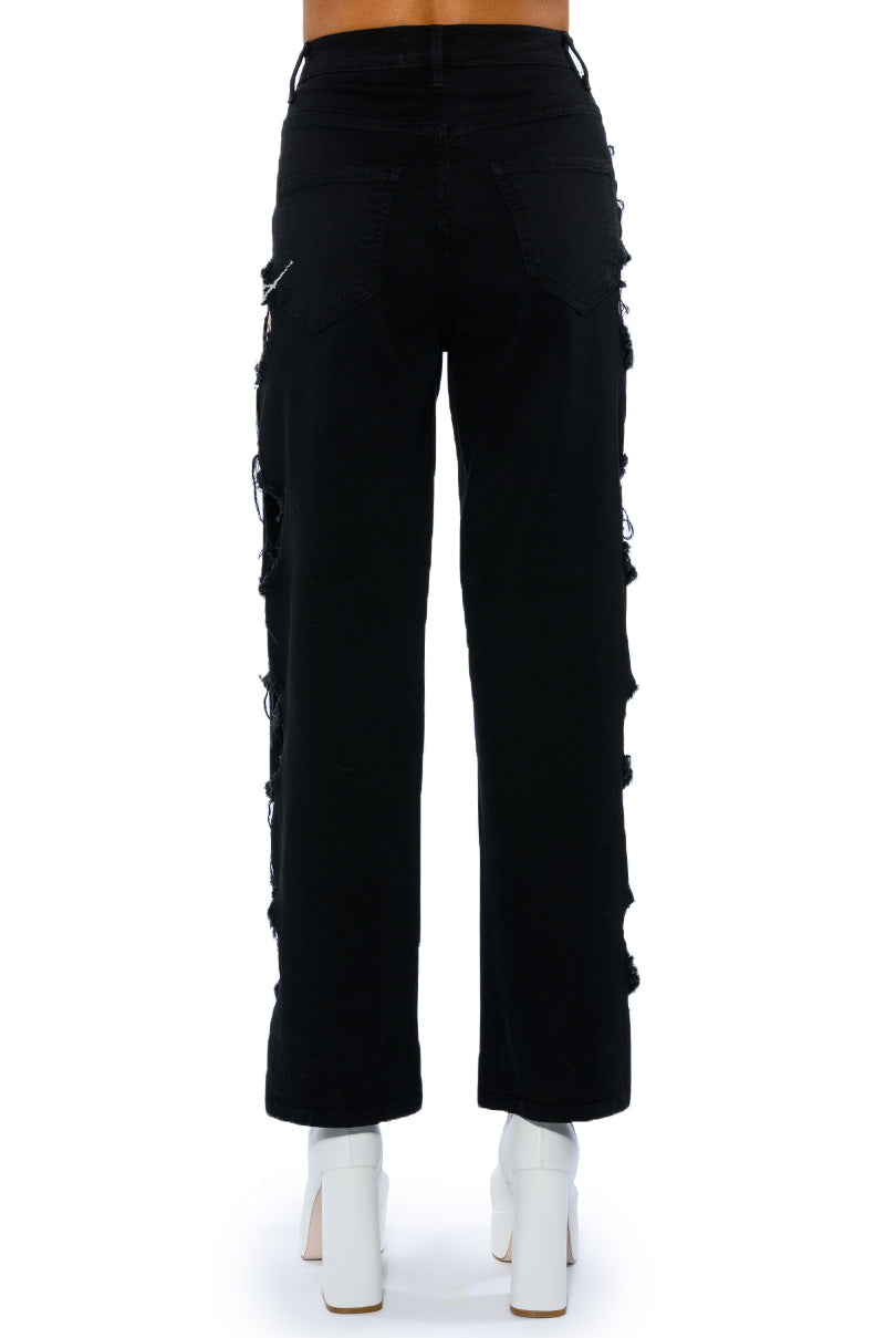 WHITLEY CUT OUT RELAXED FIT JEANS