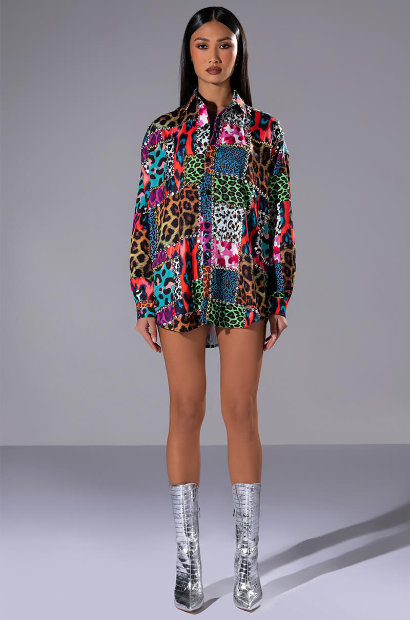 WILD ONE EMBELLISHED BUTTONDOWN
