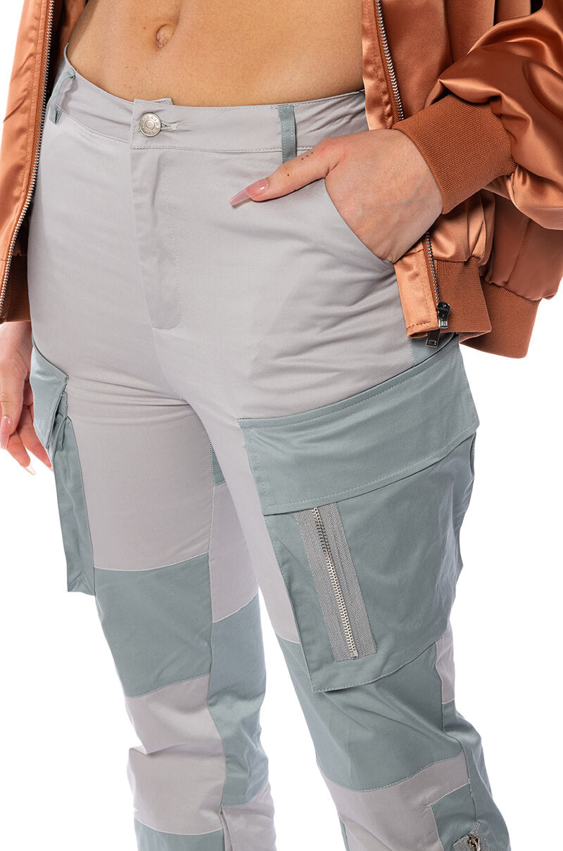 WILD ONES COLORBLOCK CARGO PANT