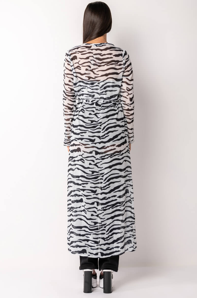 WILD THANG CHIFFON DUSTER