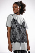 WINNY LACE DETAIL TSHIRT