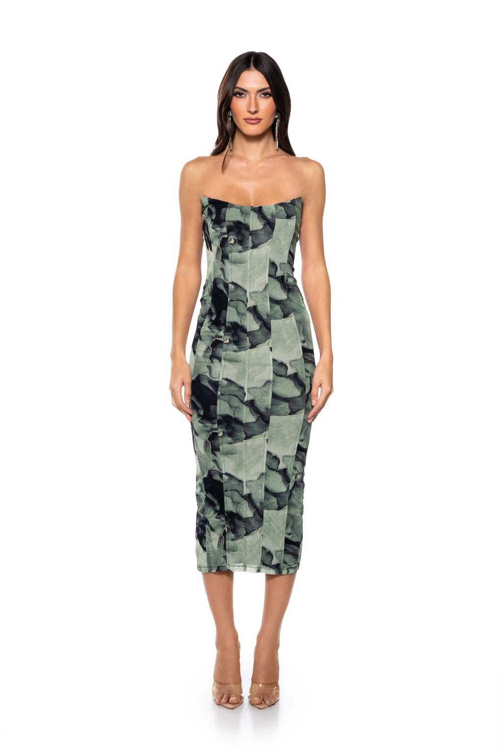 WISHING ON A DREAM MESH MAXI DRESS