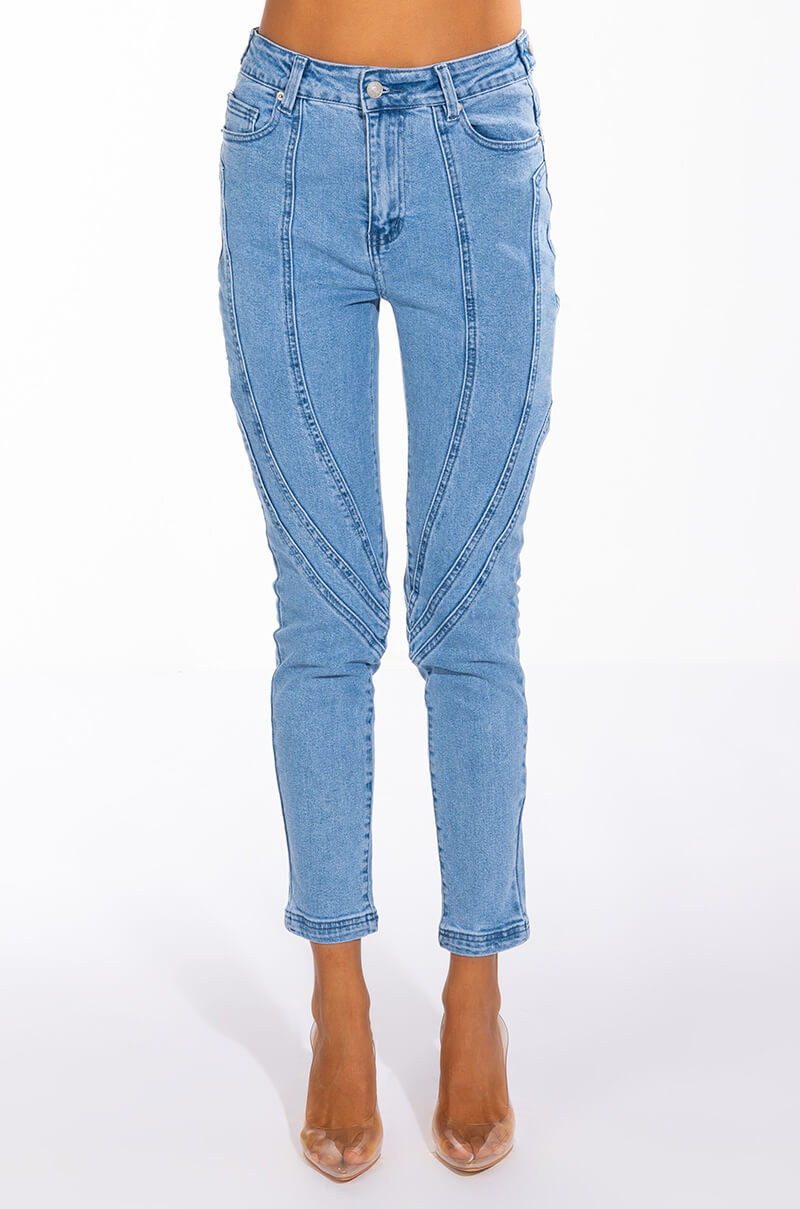 LIVIA HIGH WAISTED SKINNY JEANS