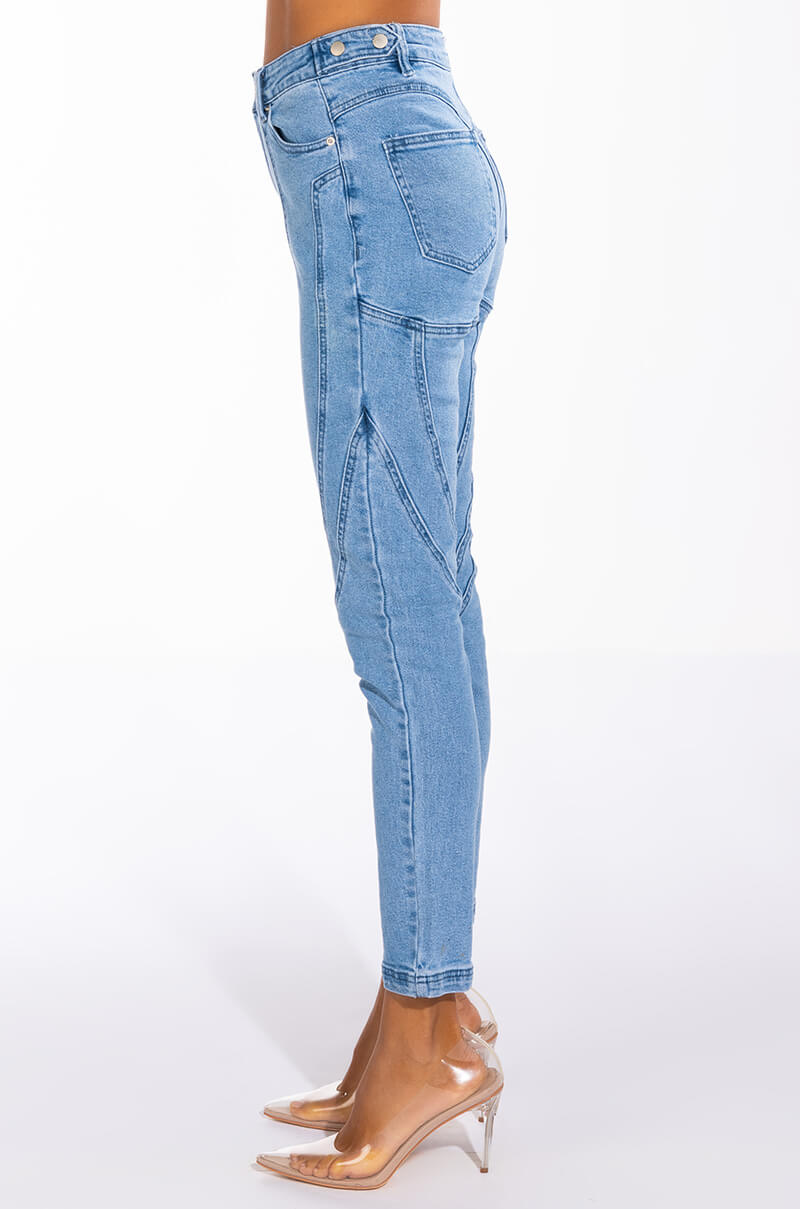 LIVIA HIGH WAISTED SKINNY JEANS