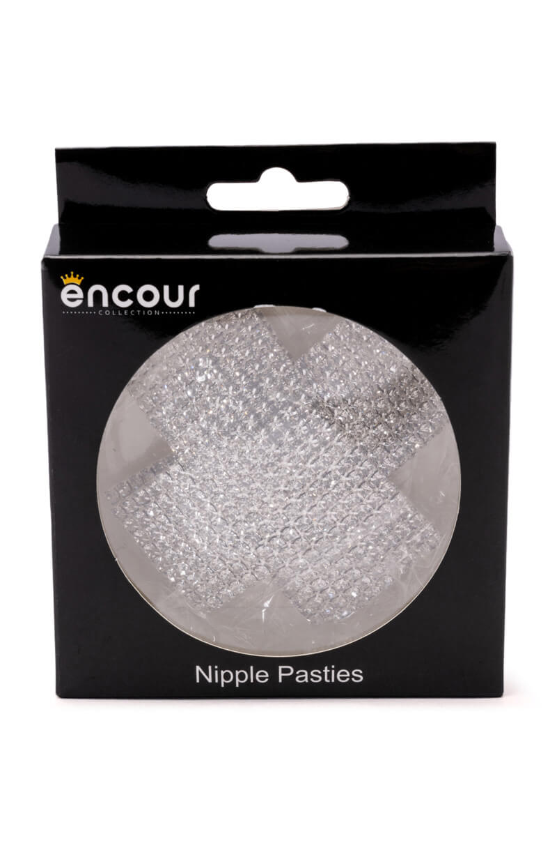 X MARKS THE SPOT EMBELLISHED NIP STICKER