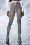 YOU CAN'T HANDLE THIS MESH RHINESTONE PANT